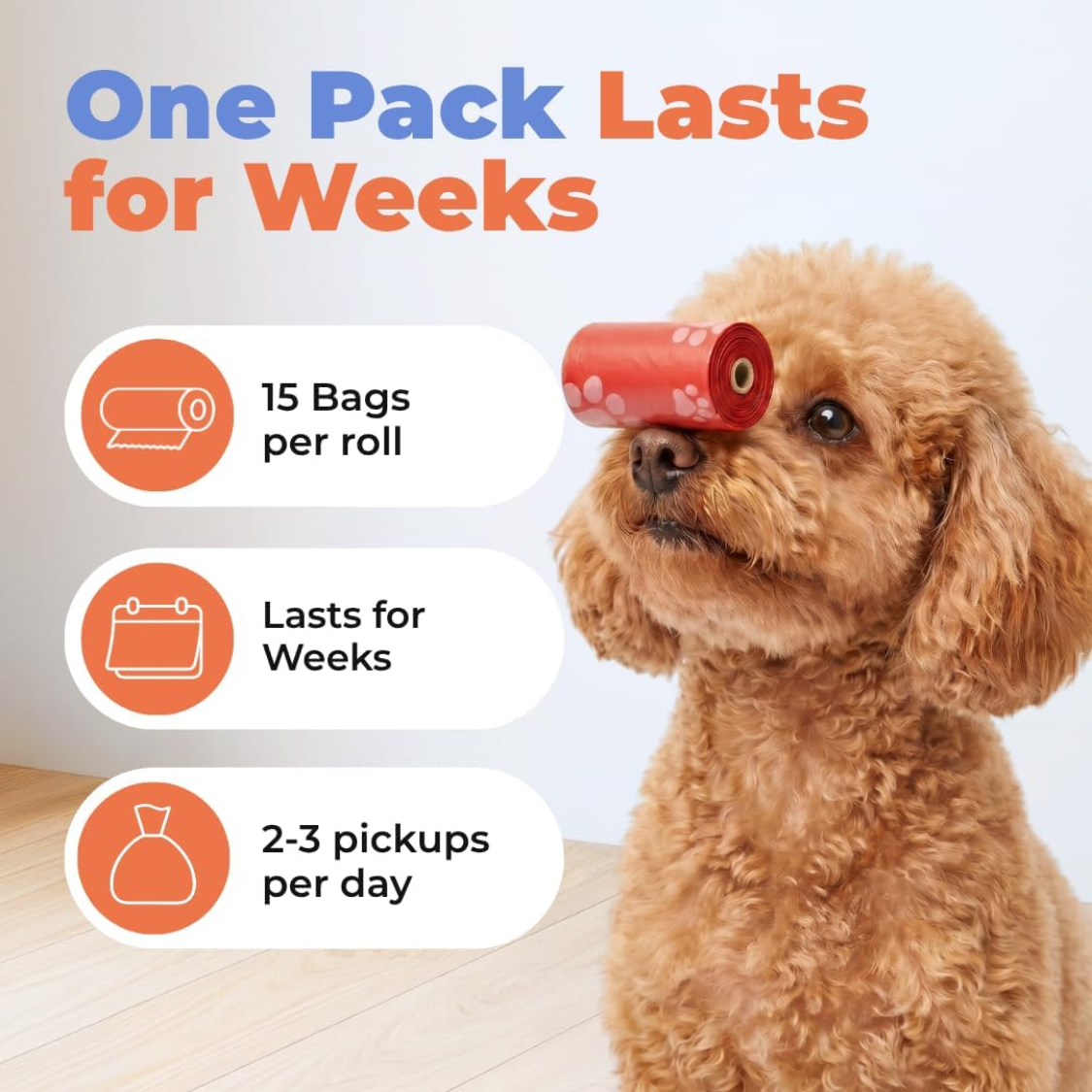 Best Pet Supplies Dog Bags For Waste Refuse Cleanup Replacements For Outdoor Puppy Walking And Travel Leak Proof And Tea