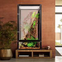 34 Gal Reptile Cage Screen Terrarium Front Opening 2 Sizes