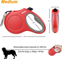 16 ft Retractable Dog Leash with Dispenser and Poop Bags - BIG FRENCHIES