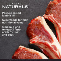 Diamond Naturals Small Breed Adult Dog Real Lamb Dry Food 18lbs.