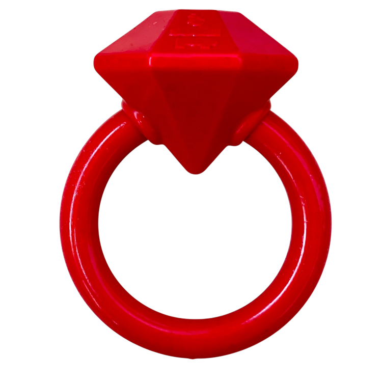 Diamond Ring Nylon Teething Ring for Puppies | Durable & USA Made - BIG FRENCHIES