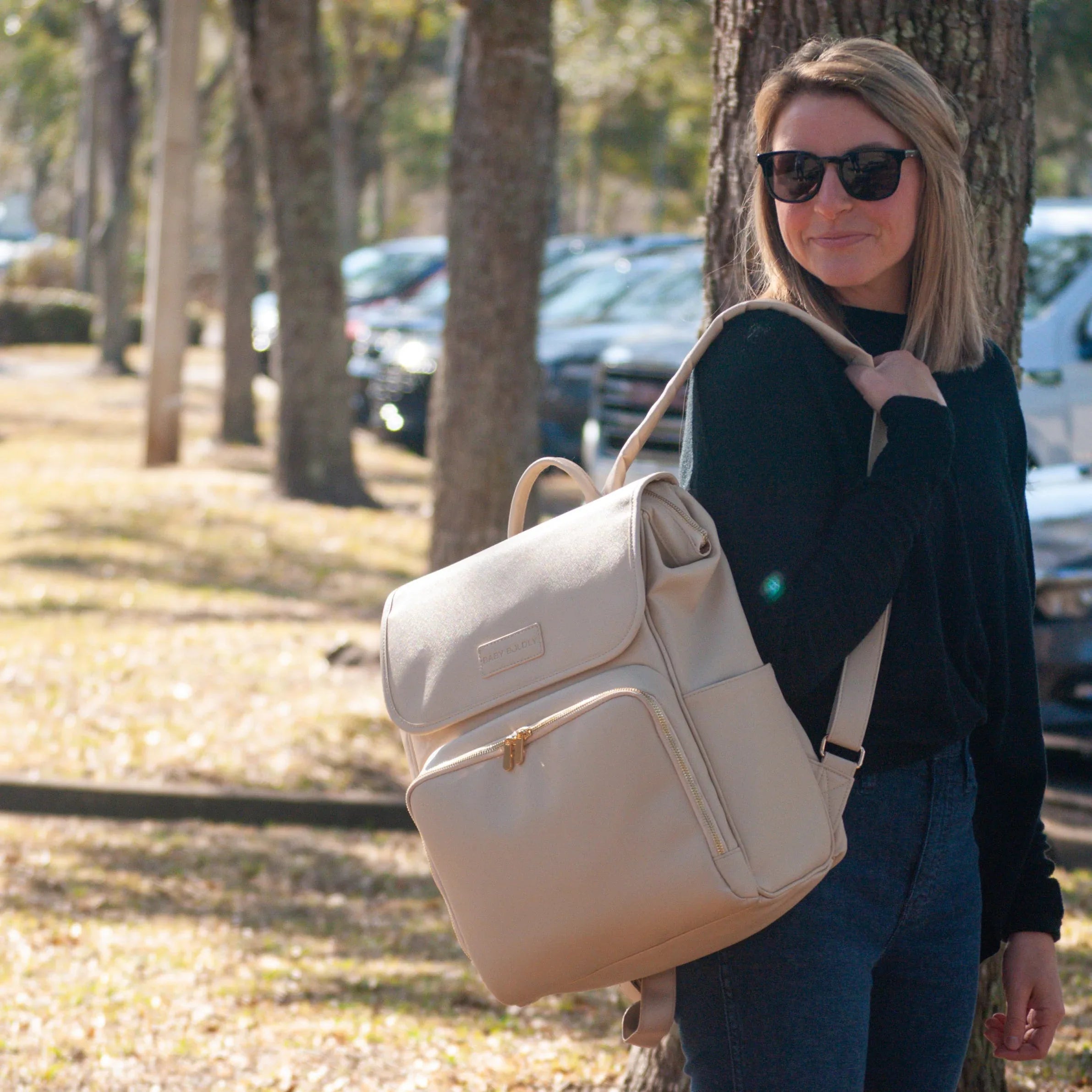 The Hands-free Diaper Bag: Backpack - BIG FRENCHIES