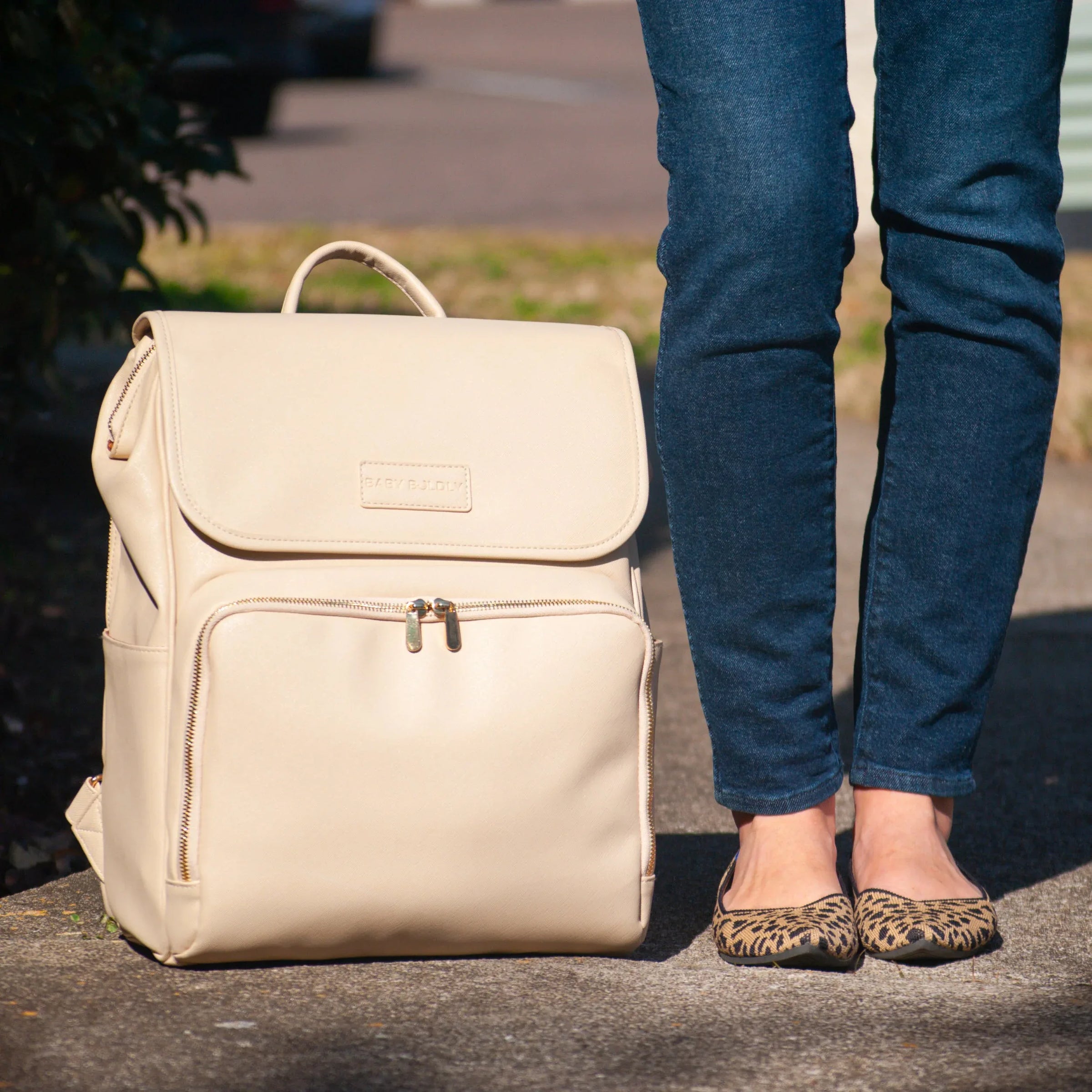 The Hands-free Diaper Bag: Backpack - BIG FRENCHIES