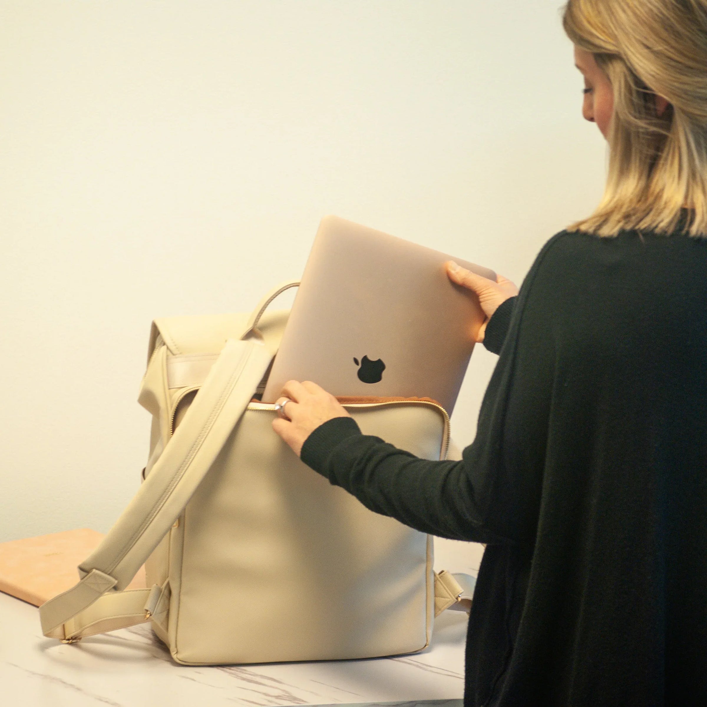 The Hands-free Diaper Bag: Backpack - BIG FRENCHIES