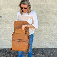 The Hands-free Diaper Bag: Backpack - BIG FRENCHIES