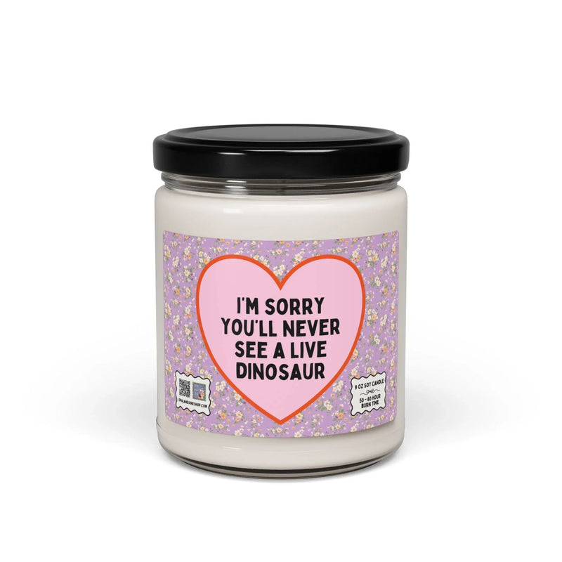 Dinosaur Lover Candle - BIG FRENCHIES