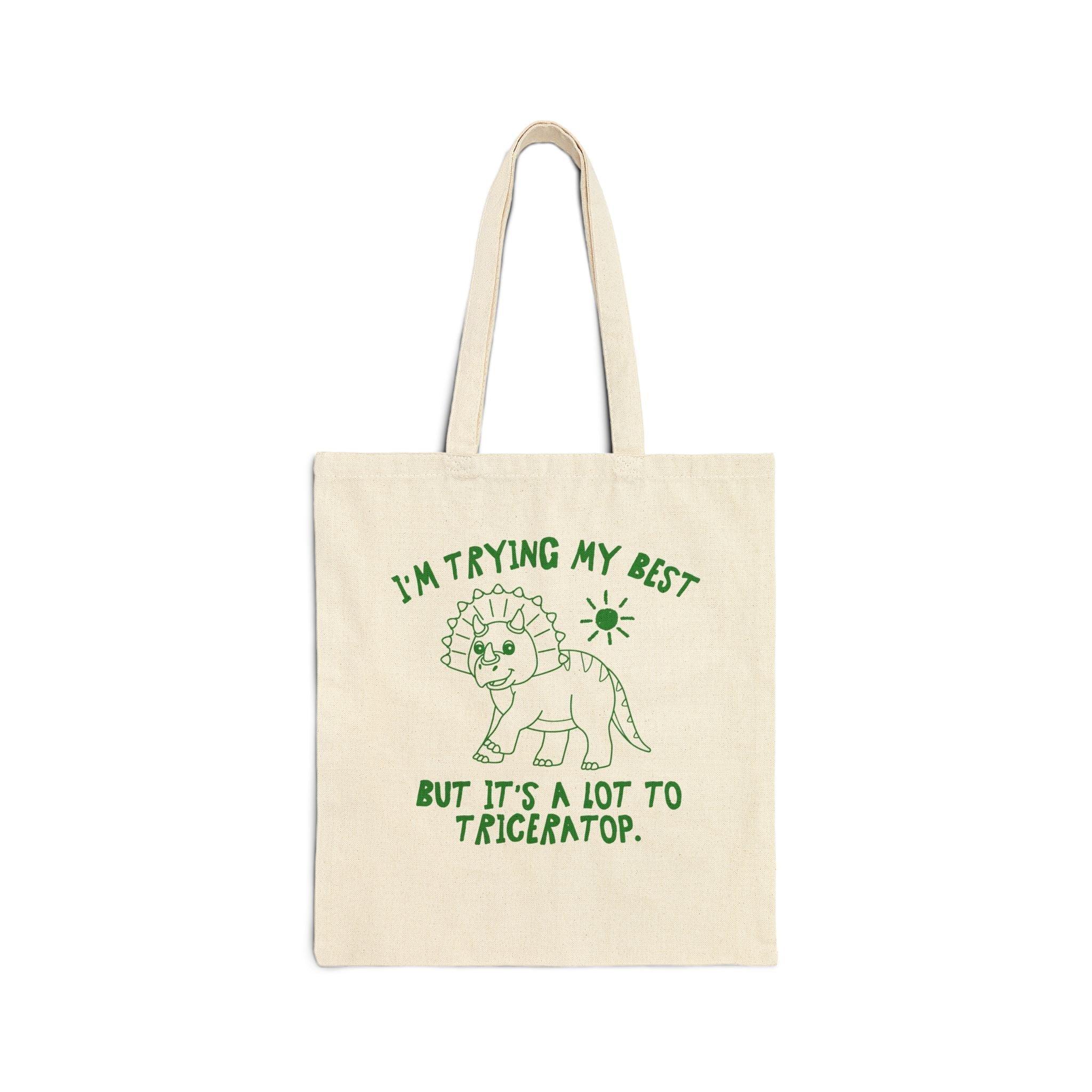 Dinosaur Lover Tote Bag - BIG FRENCHIES