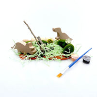 Dinosaur Quest, Playdough Kit with Paintable Dinosaurs - BIG FRENCHIES
