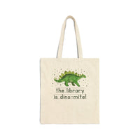 The Library is Dino-Mite Tote - BIG FRENCHIES