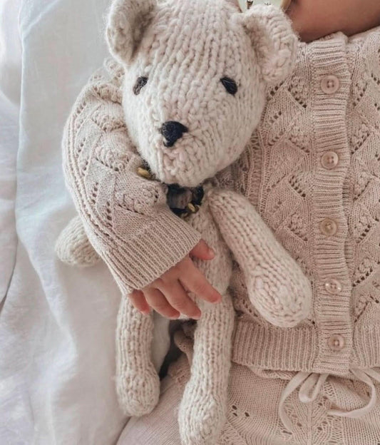 Wool Knit Buddy | Alfred the Bear - BIG FRENCHIES
