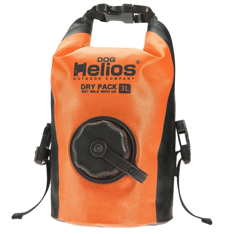 Dog Helios 'Grazer' Waterproof Outdoor Travel Dry Food Dispenser Bag - BIG FRENCHIES
