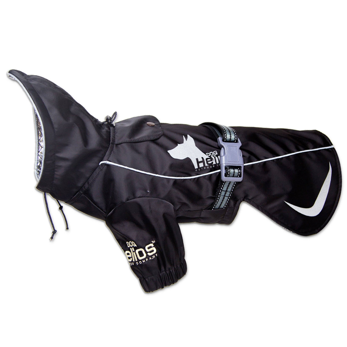Dog Helios 'Ice-Breaker' Extendable Hooded Dog Coat w/ Heat Reflective Technology - BIG FRENCHIES
