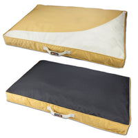 Dog Helios 'Immortal-Trek' Waterproof Rectangular Travel Dog Bed Mat - BIG FRENCHIES