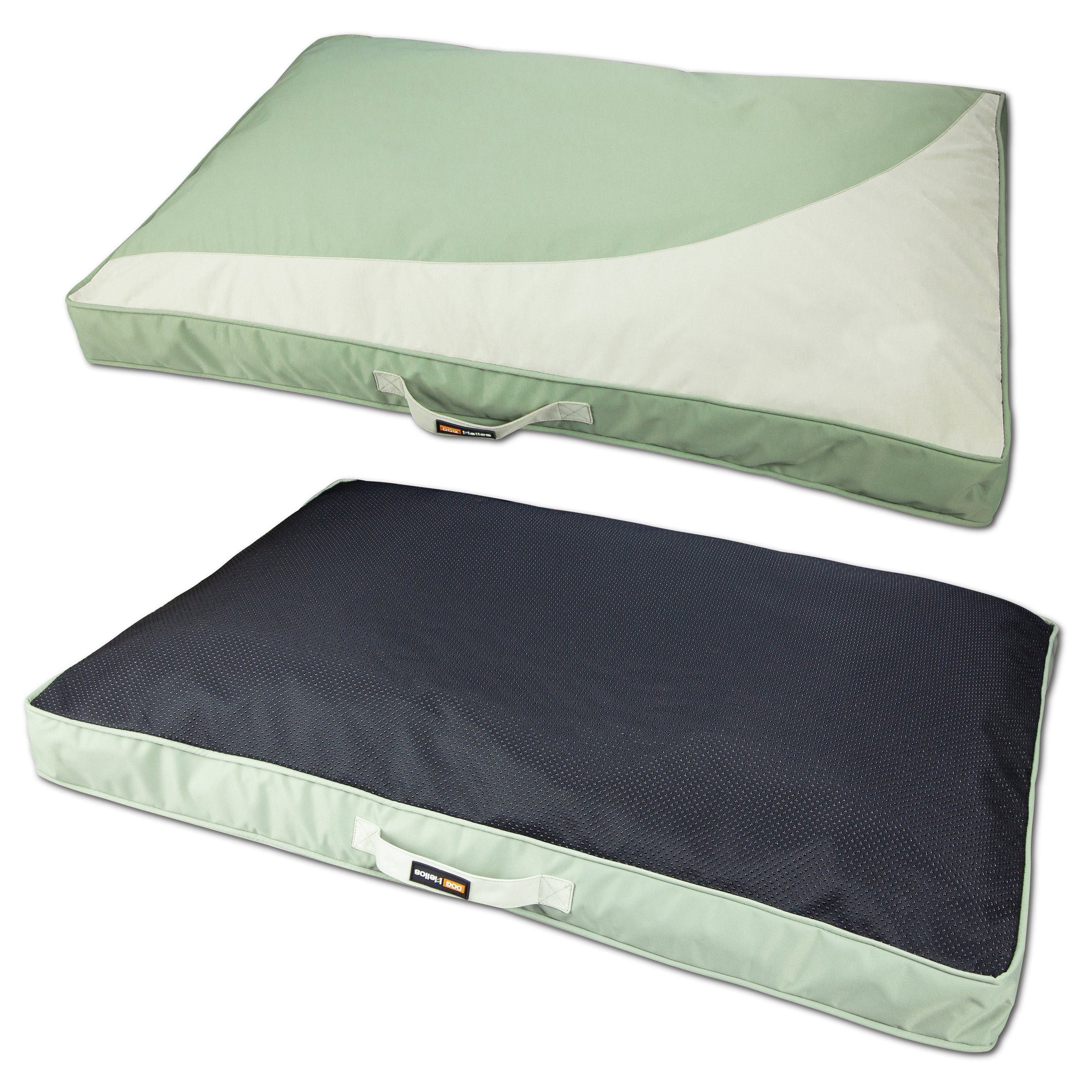 Dog Helios 'Immortal-Trek' Waterproof Rectangular Travel Dog Bed Mat - BIG FRENCHIES