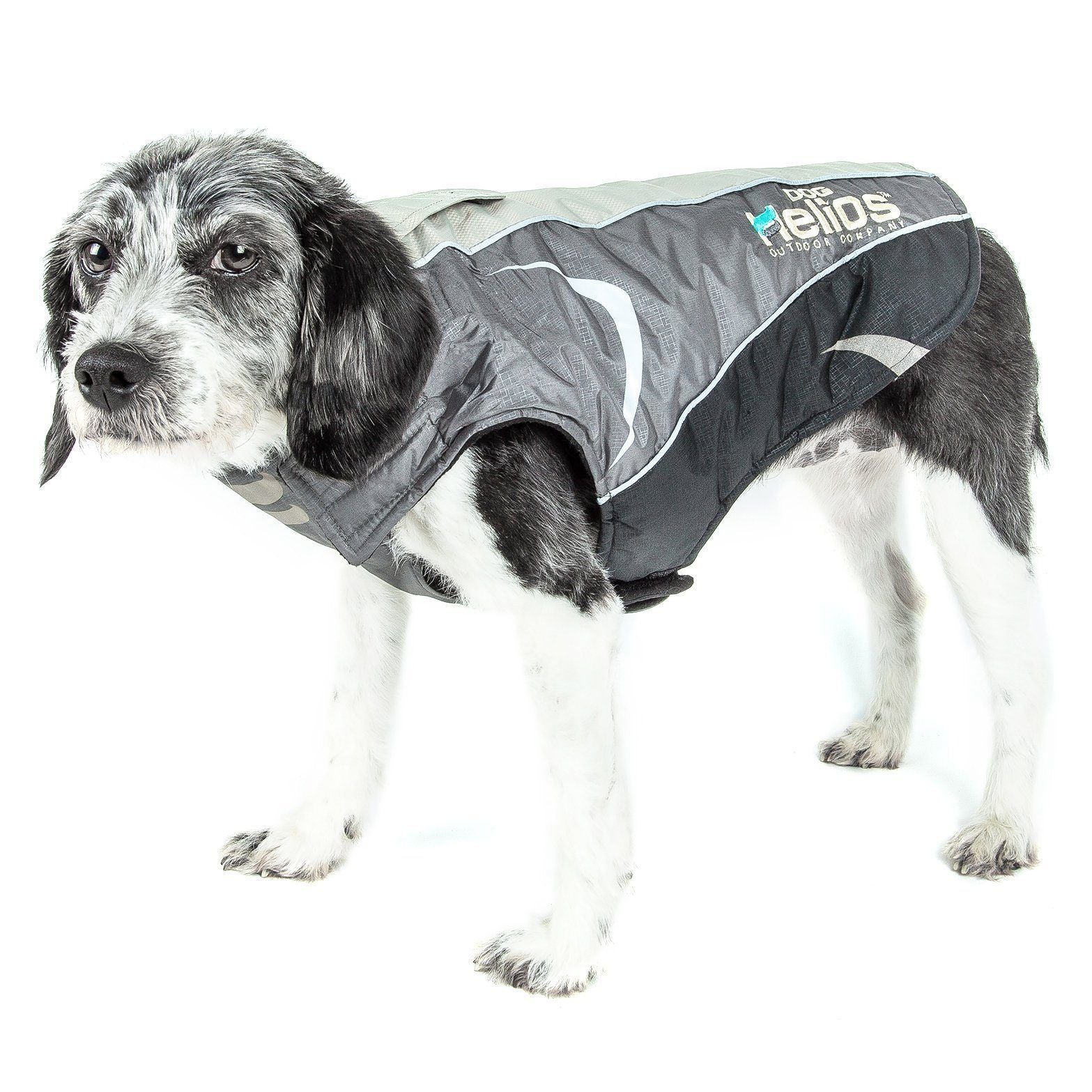Dog Helios ® Altitude-Mountaineer Wrap-Hook-and-Loop Waterproof Dog Coat - BIG FRENCHIES