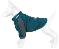 Dog Helios ® 'Eboneflow' Mediumweight 4-Way-Stretch Flexible And Breathable Performance Dog Yoga T-Shirt - BIG FRENCHIES