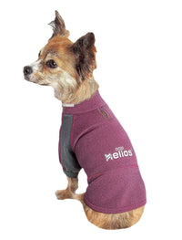 Dog Helios ® 'Eboneflow' Mediumweight 4-Way-Stretch Flexible And Breathable Performance Dog Yoga T-Shirt - BIG FRENCHIES