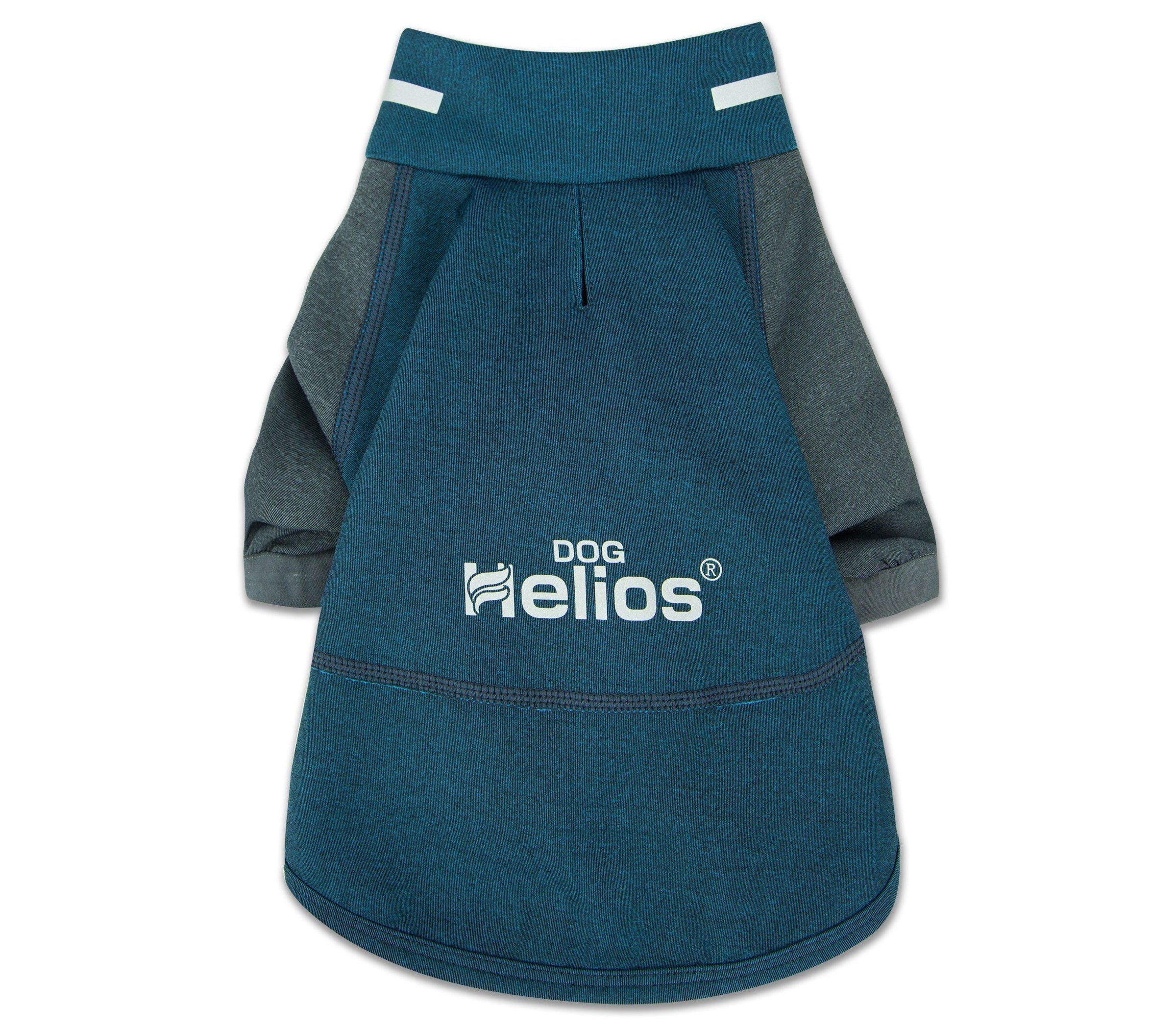 Dog Helios ® 'Eboneflow' Mediumweight 4-Way-Stretch Flexible And Breathable Performance Dog Yoga T-Shirt - BIG FRENCHIES
