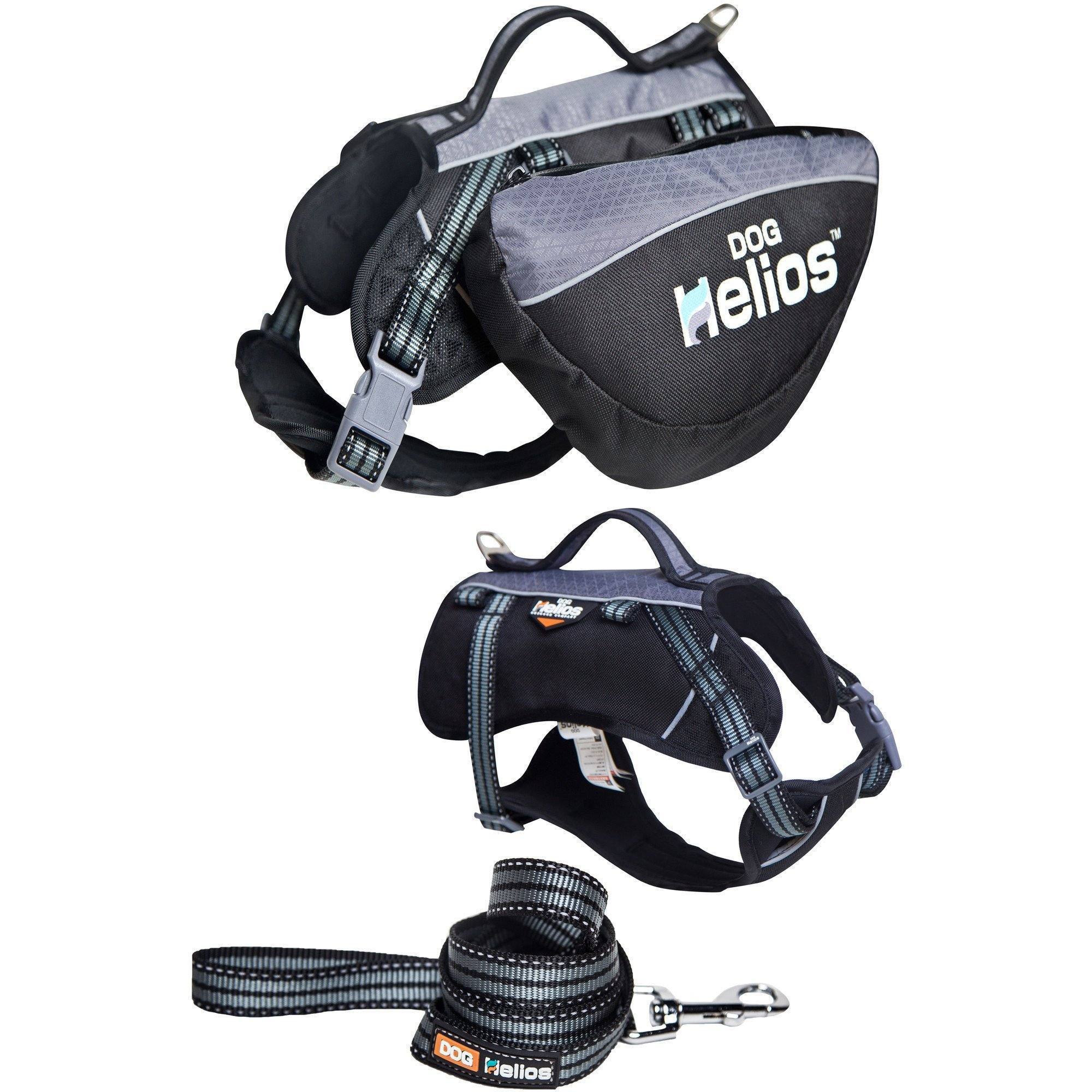 Dog Helios ® Freestyle 3-in-1 Explorer Sporty Convertible Waterproof Dog Backpack Harness - BIG FRENCHIES