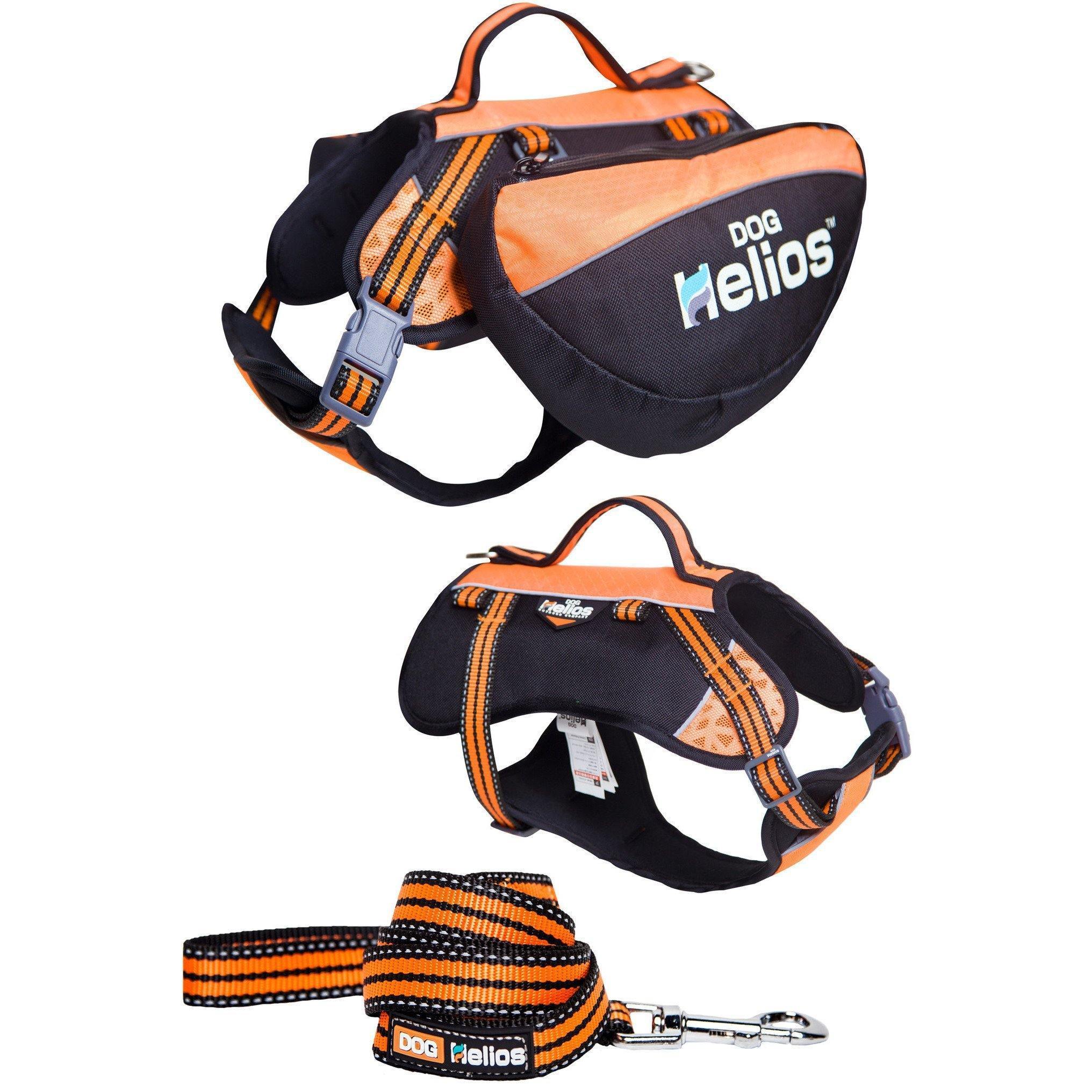 Dog Helios ® Freestyle 3-in-1 Explorer Sporty Convertible Waterproof Dog Backpack Harness - BIG FRENCHIES
