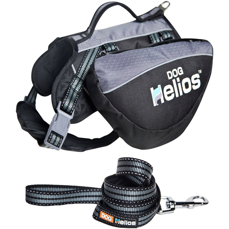 Dog Helios ® Freestyle 3-in-1 Explorer Sporty Convertible Waterproof Dog Backpack Harness - BIG FRENCHIES