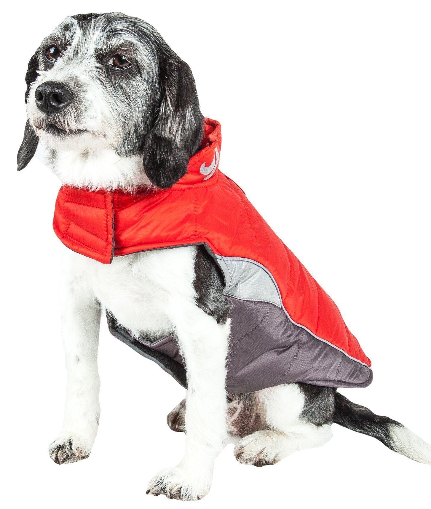 Dog Helios ® Hurricane-Waded Plush 3M Reflective Insulated Winter Dog Coat - BIG FRENCHIES
