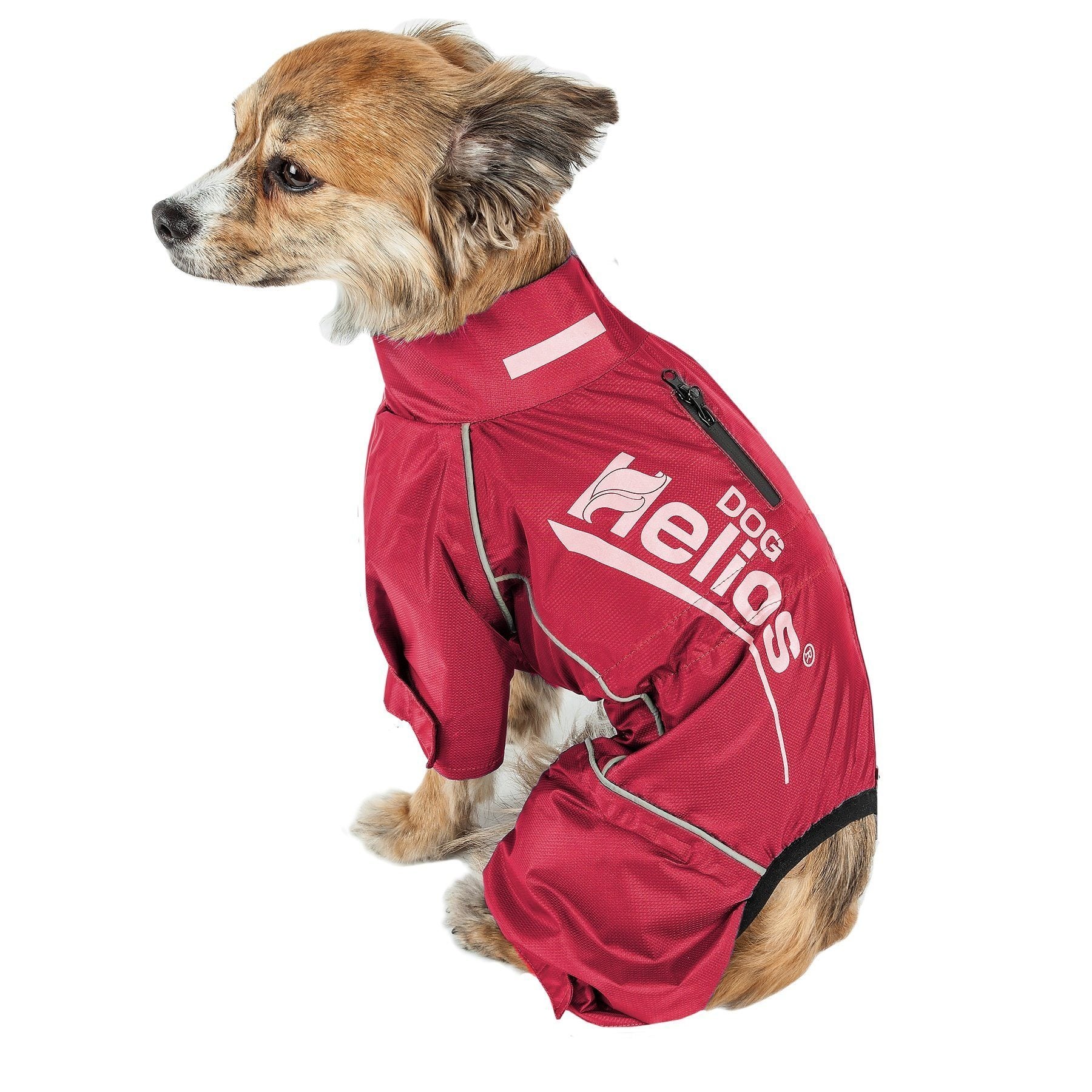 Dog Helios ® 'Hurricanine' Waterproof and Reflective Full Body Dog Coat - BIG FRENCHIES
