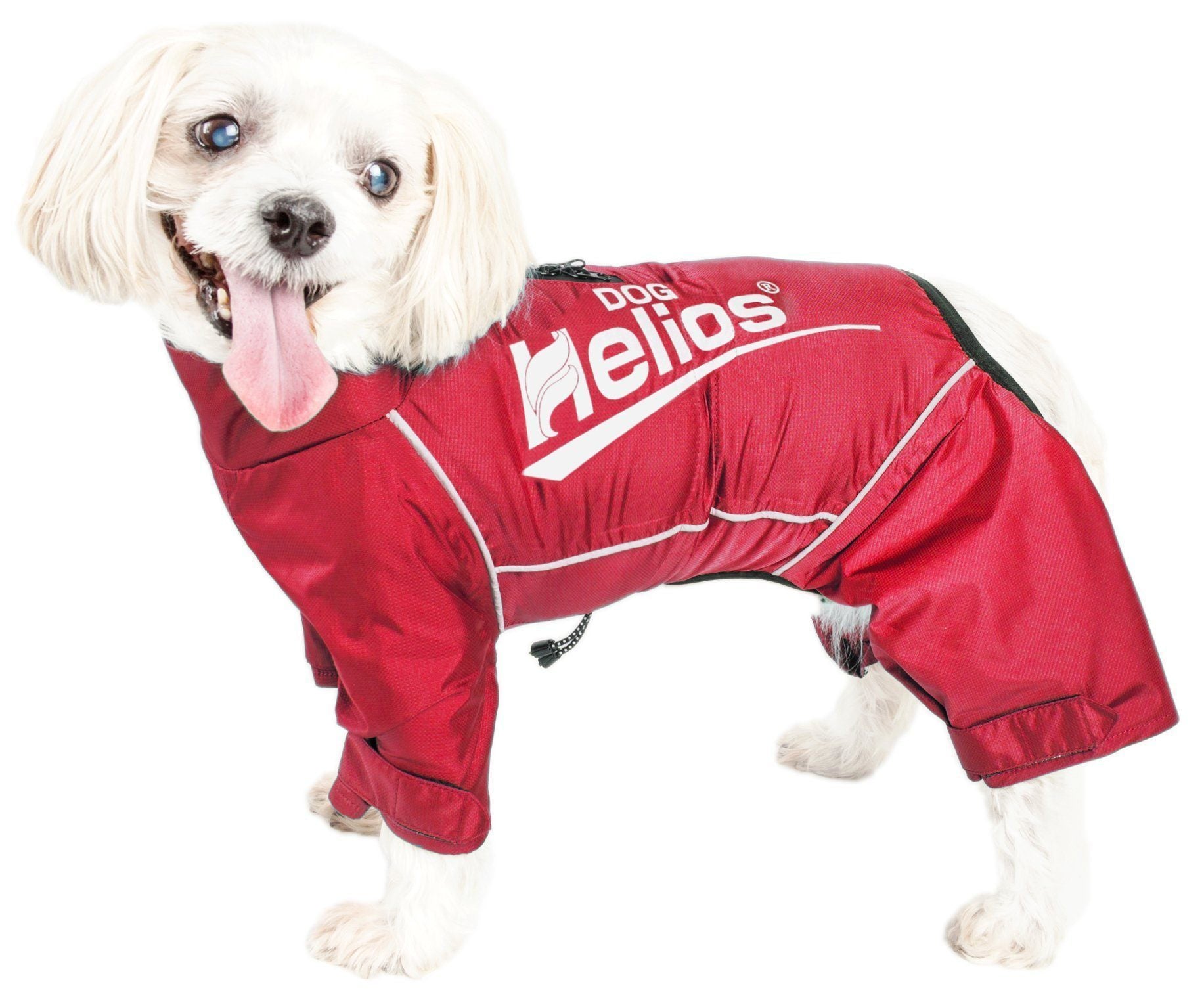 Dog Helios ® 'Hurricanine' Waterproof and Reflective Full Body Dog Coat - BIG FRENCHIES