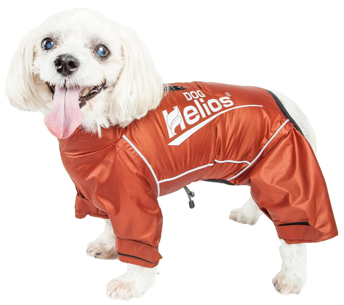 Dog Helios ® 'Hurricanine' Waterproof and Reflective Full Body Dog Coat - BIG FRENCHIES