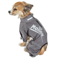 Dog Helios ® 'Hurricanine' Waterproof and Reflective Full Body Dog Coat - BIG FRENCHIES