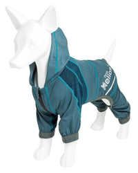 Dog Helios ® 'Namastail' Lightweight 4-Way-Stretch Yoga Performance Dog Tracksuit Hoodie - BIG FRENCHIES
