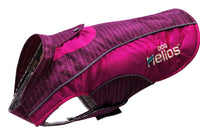 Dog Helios ® 'Reflecta-Bolt' Tri-Hook-and-Loop Waterproof Performance Dog Coat - BIG FRENCHIES