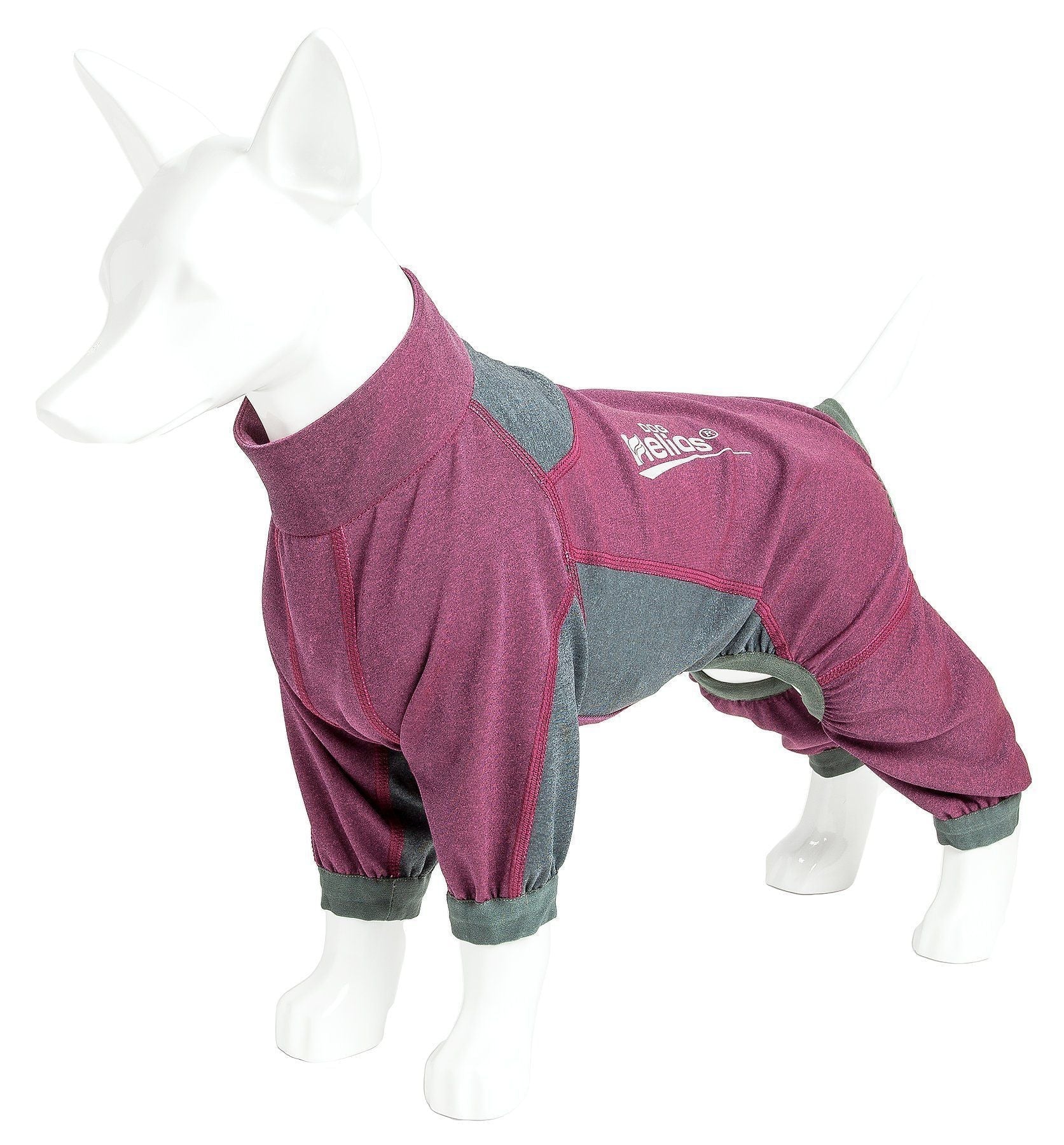 Dog Helios ® 'Rufflex' Mediumweight 4-Way-Stretch Fitness Yoga Dog Tracksuit Jacket - BIG FRENCHIES