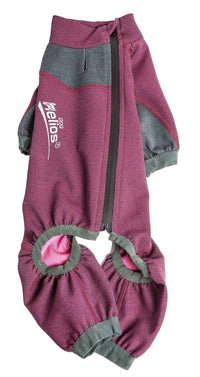 Dog Helios ® 'Rufflex' Mediumweight 4-Way-Stretch Fitness Yoga Dog Tracksuit Jacket - BIG FRENCHIES