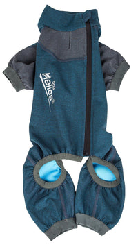 Dog Helios ® 'Rufflex' Mediumweight 4-Way-Stretch Fitness Yoga Dog Tracksuit Jacket - BIG FRENCHIES