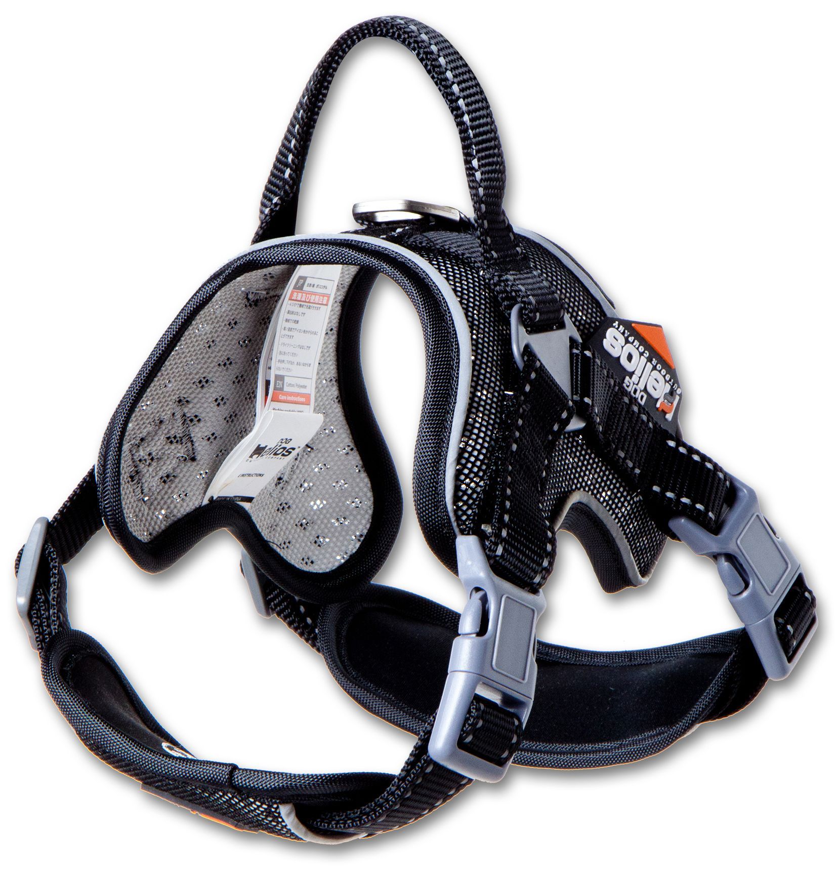 Dog Helios ® 'Scorpion' Sporty High-Performance Free-Range Dog Harness - BIG FRENCHIES