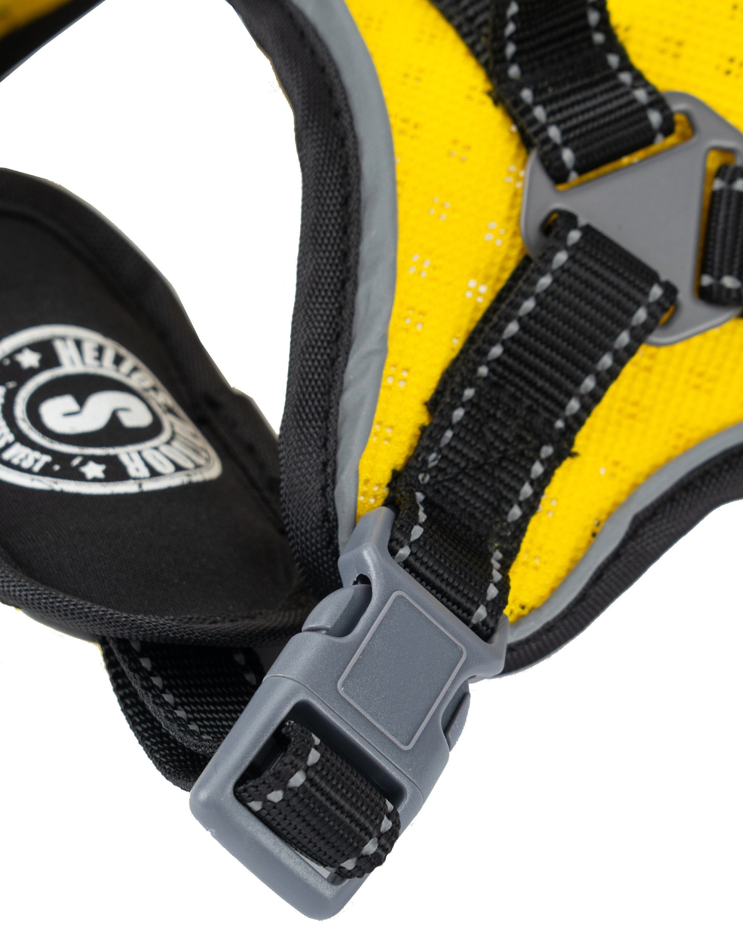 Dog Helios ® 'Scorpion' Sporty High-Performance Free-Range Dog Harness - BIG FRENCHIES