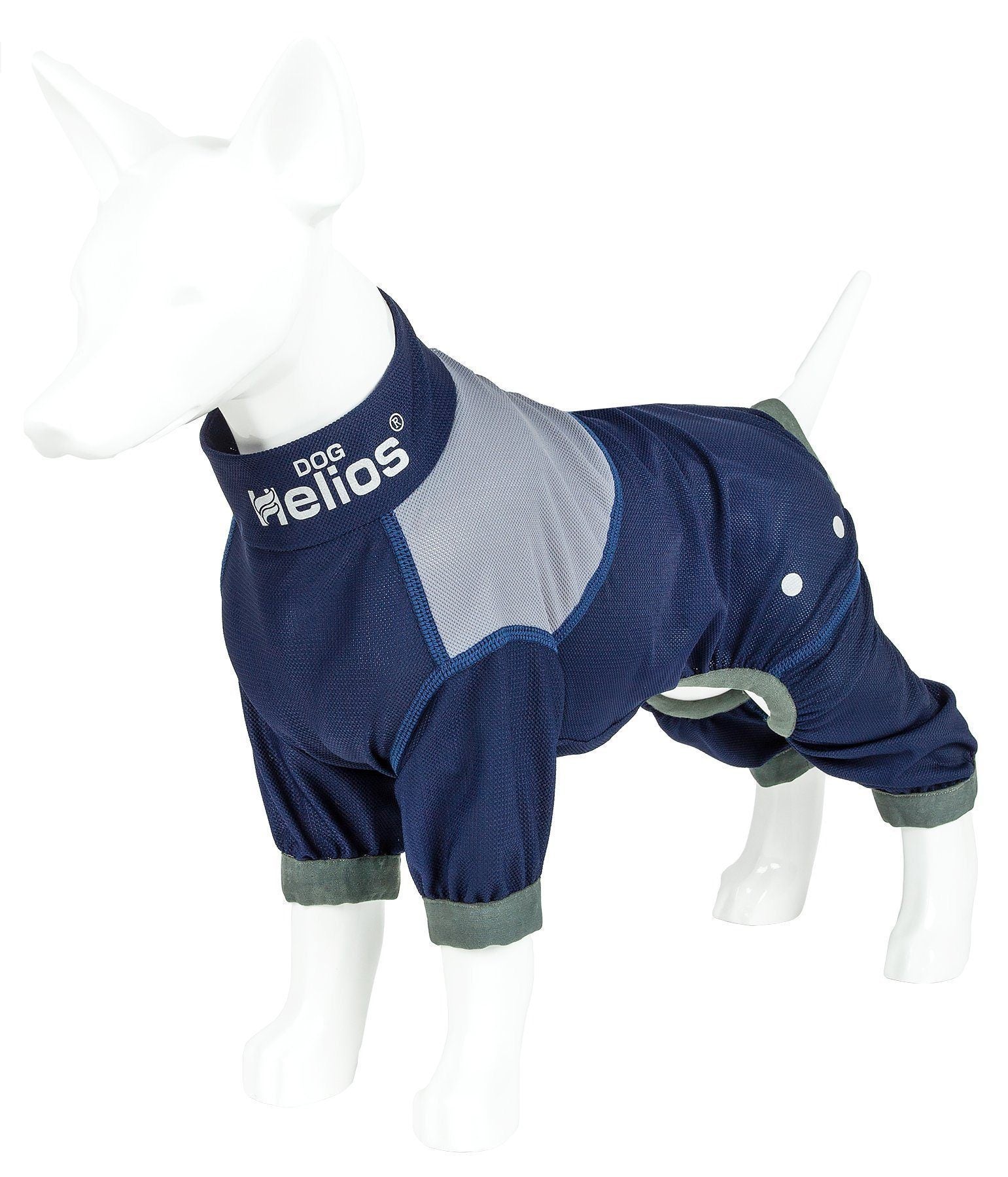 Dog Helios ® 'Tail Runner' Lightweight 4-Way-Stretch Breathable Yoga Dog Tracksuit - BIG FRENCHIES