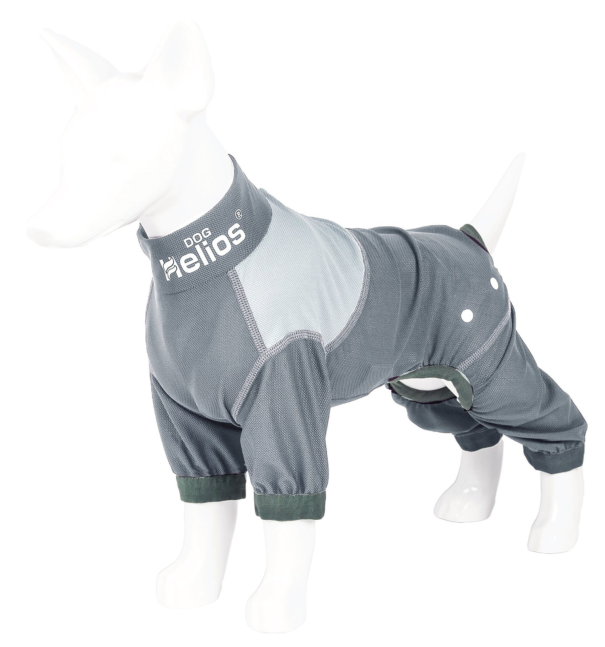 Dog Helios ® 'Tail Runner' Lightweight 4-Way-Stretch Breathable Yoga Dog Tracksuit - BIG FRENCHIES
