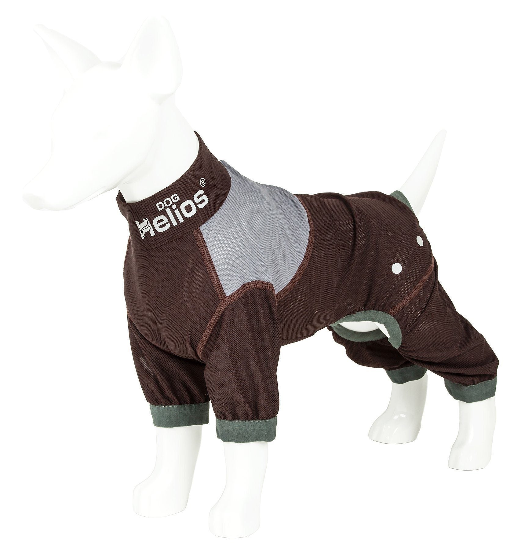 Dog Helios ® 'Tail Runner' Lightweight 4-Way-Stretch Breathable Yoga Dog Tracksuit - BIG FRENCHIES