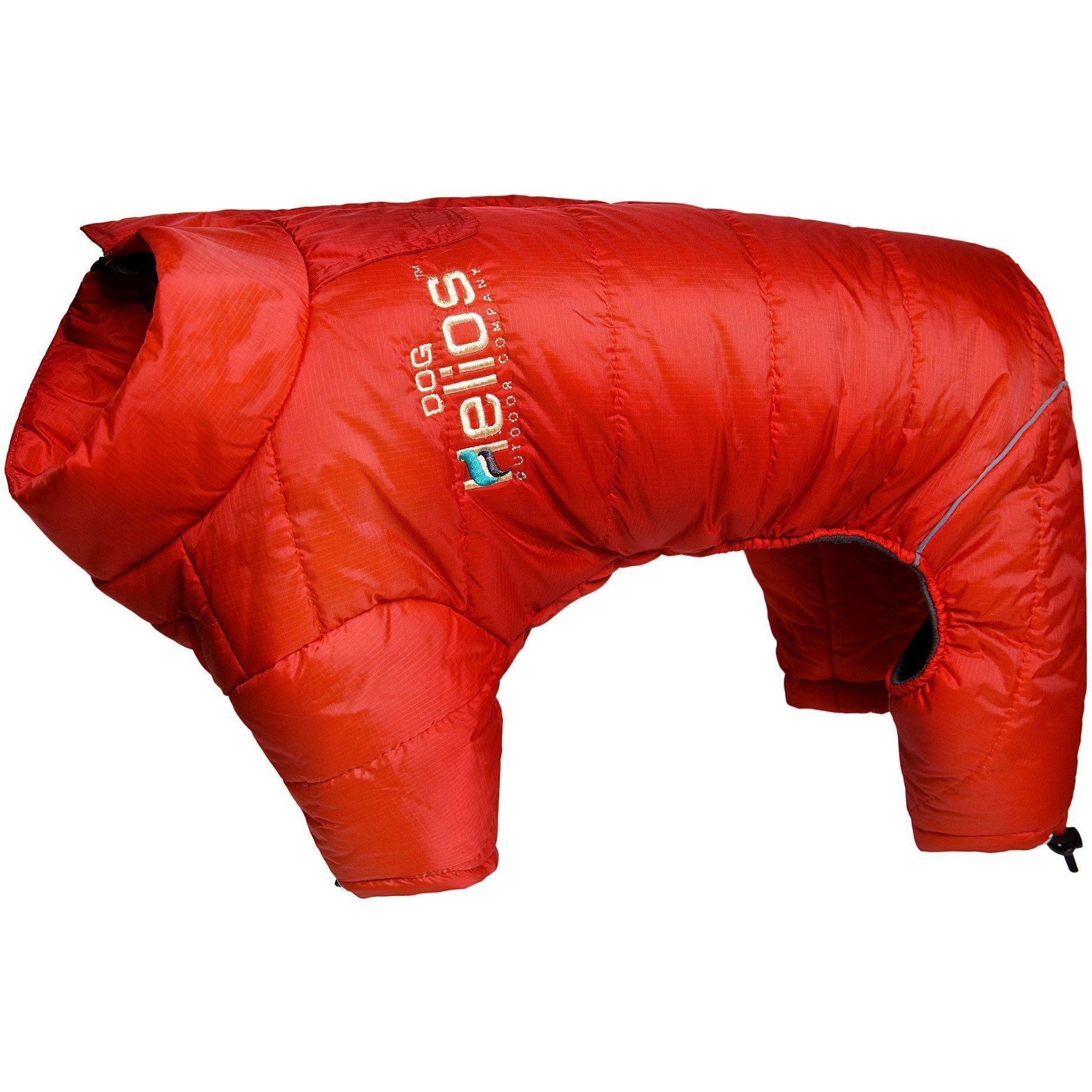 Dog Helios ® Thunder-crackle Adjustable and Reflective Full-Body Waded Winter Dog Jacket - BIG FRENCHIES