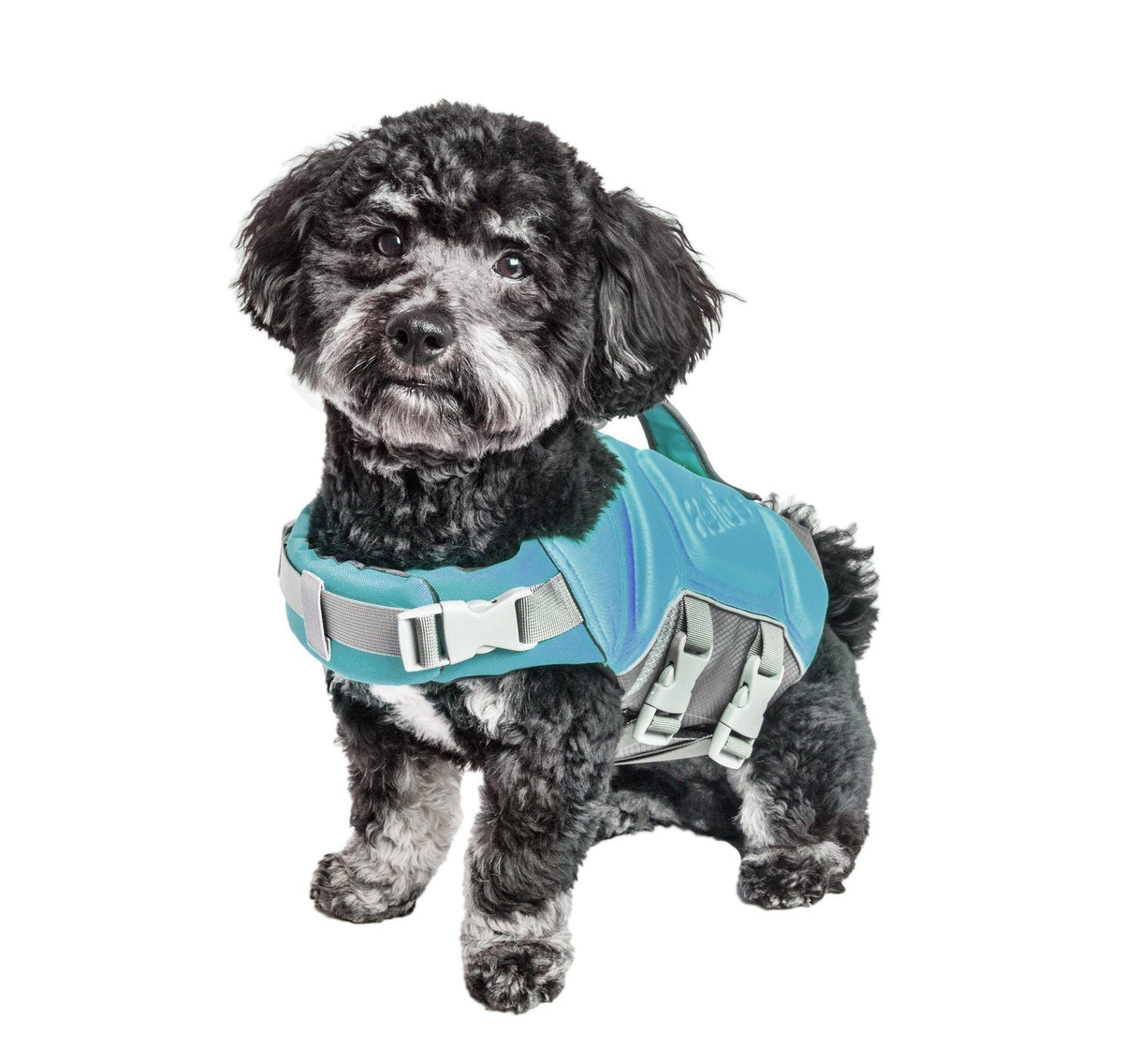 Dog Helios ® 'Tidal Guard' Multi-Point Strategically-Stitched Reflective Pet Dog Life Jacket Vest - BIG FRENCHIES