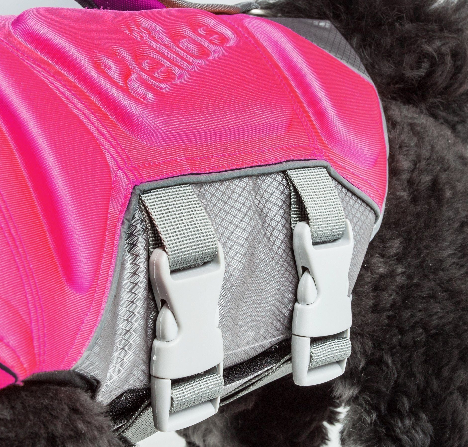 Dog Helios ® 'Tidal Guard' Multi-Point Strategically-Stitched Reflective Pet Dog Life Jacket Vest - BIG FRENCHIES