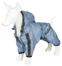 Dog Helios ® 'Torrential Shield' Waterproof and Adjustable Full Body Dog Raincoat - BIG FRENCHIES