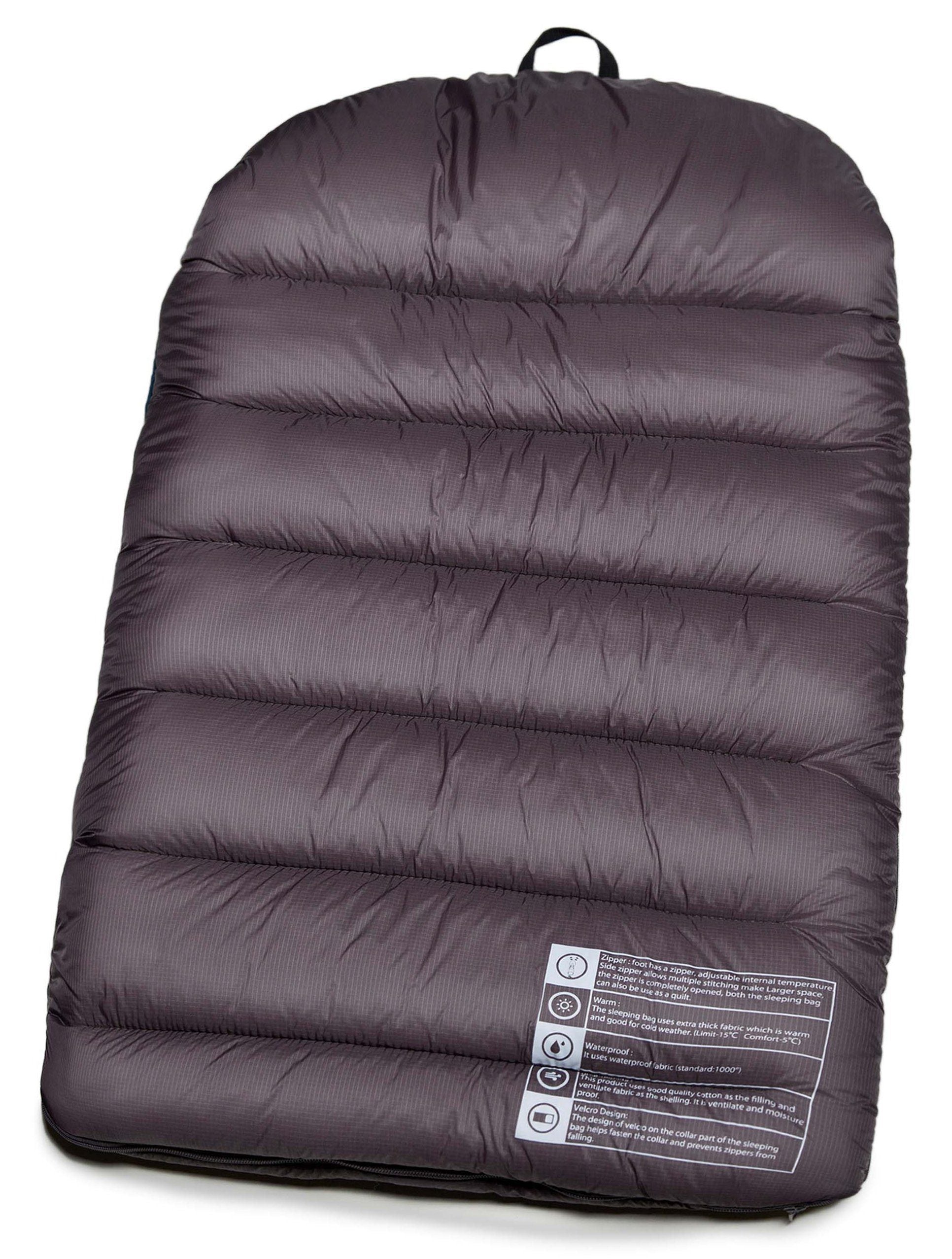 Dog Helios ® 'Trail-Barker' Multi-Surface Water-Resistant Travel Camping Dog Bed - BIG FRENCHIES