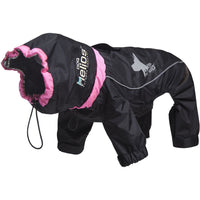 Dog Helios ® Weather-King Ultimate Windproof Full Body Winter Dog Jacket - BIG FRENCHIES