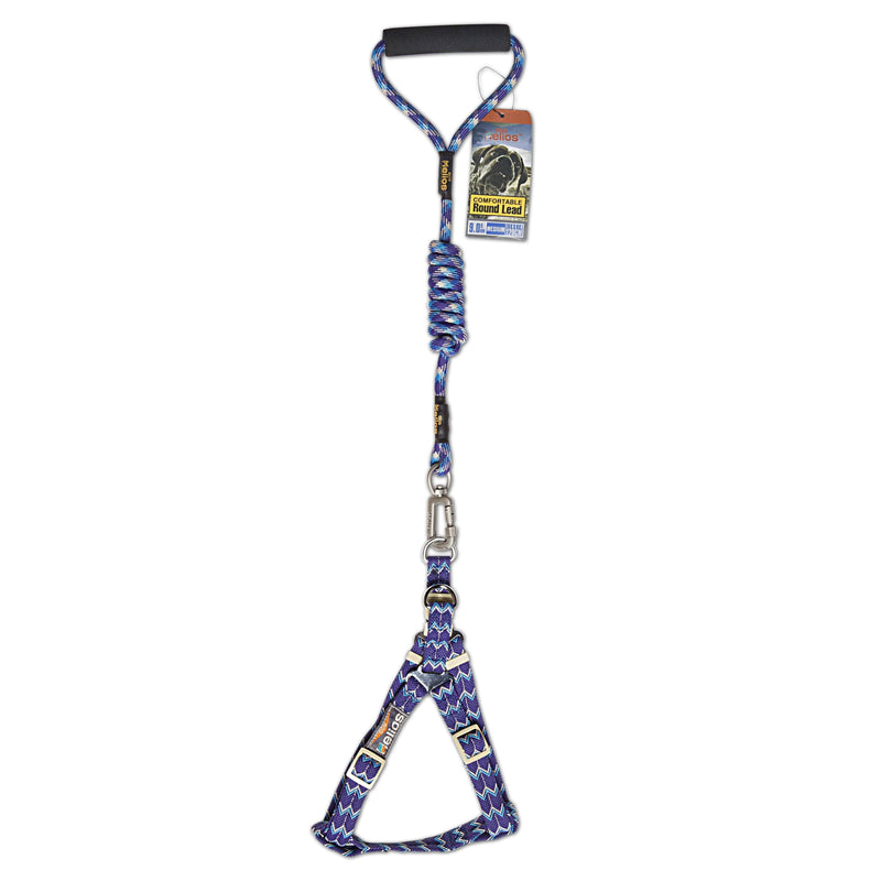 Dog Helios Surfside Designer Leash and Harness - BIG FRENCHIES