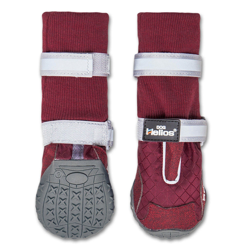 Dog Helios 'Traverse' Premium Grip High-Ankle Outdoor Dog Boots - Set Of 4 - BIG FRENCHIES