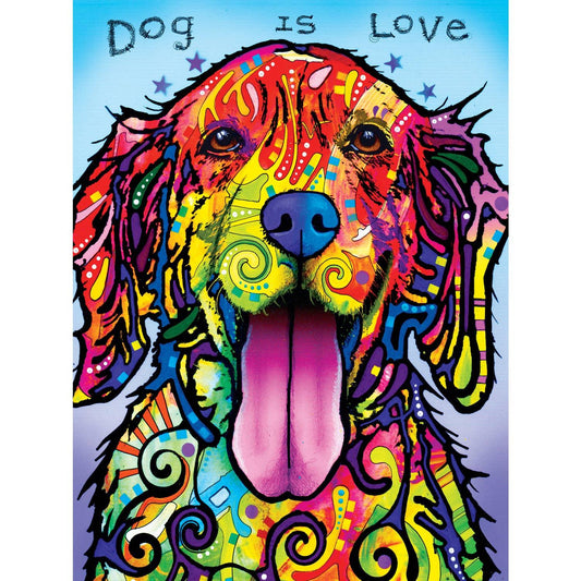 Dog is Love - Dean Russo 300 Piece EZ Grip Puzzle by MasterPieces Puzzles - BIG FRENCHIES