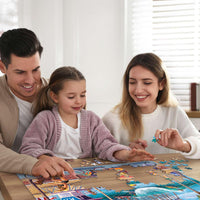 Dog Surfing 500 Piece Jigsaw Puzzle by Boardwalk Puzzle Company - BIG FRENCHIES